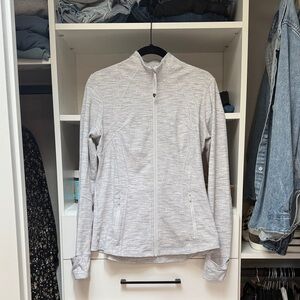 Lululemon Athletica Light Gray Utility Jacket